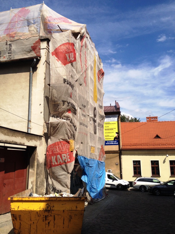 Bielska starówka w remoncie - foto