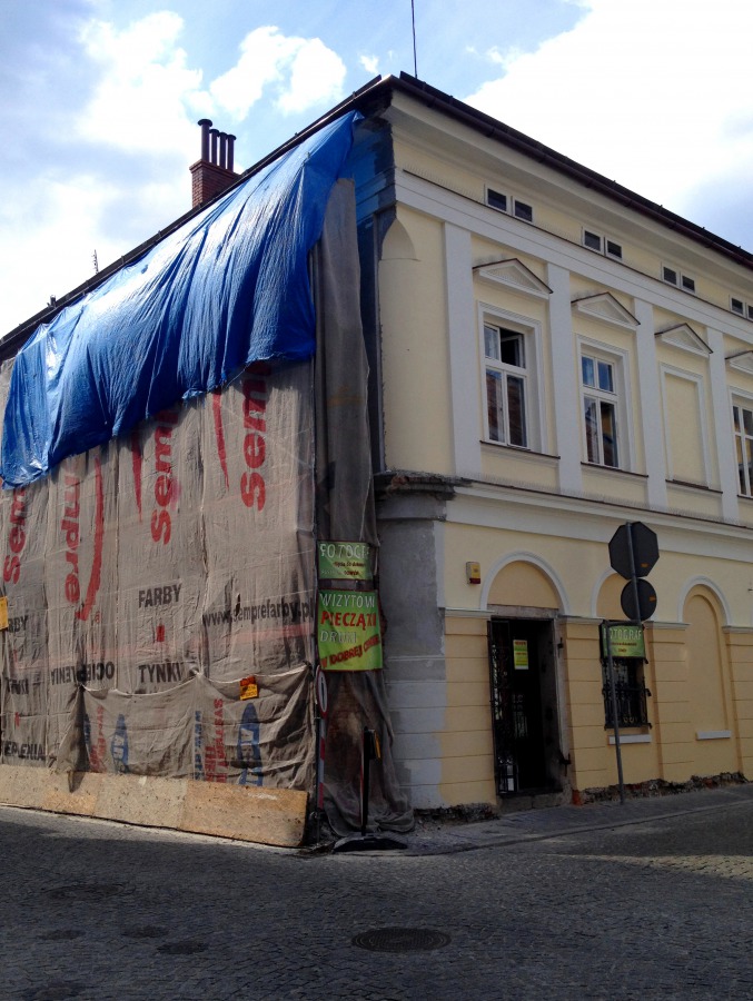 Bielska starówka w remoncie - foto