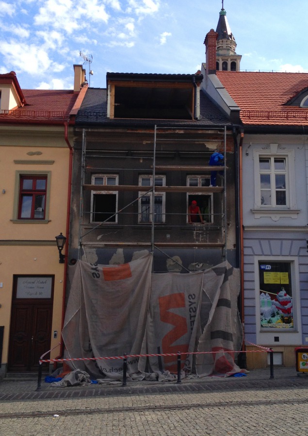 Bielska starówka w remoncie - foto