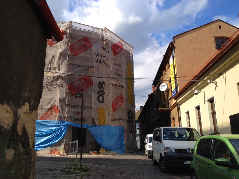 Bielska starówka w remoncie - foto
