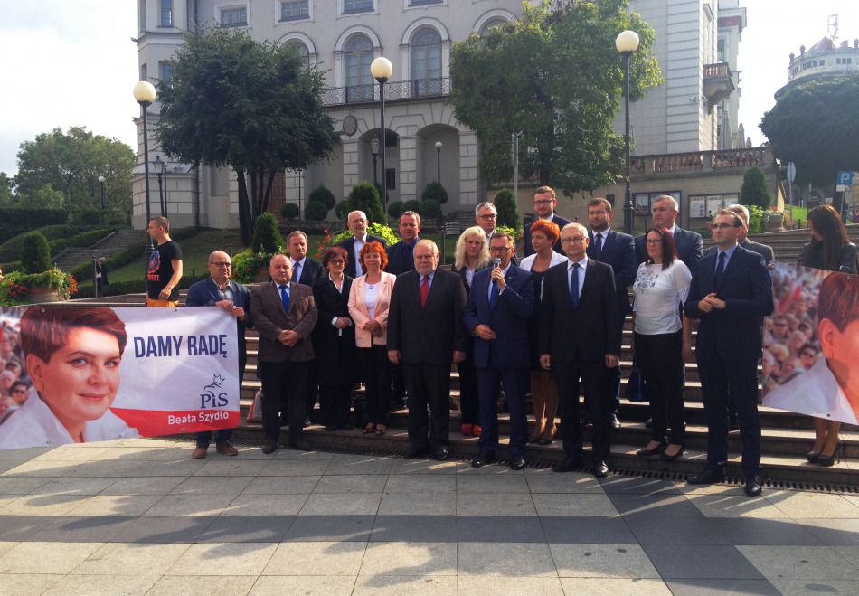 Prezentacja drużyny PiS - foto