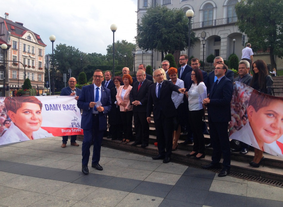 Prezentacja drużyny PiS - foto