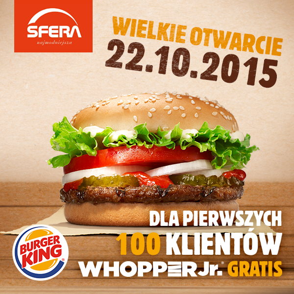 Burger King wchodzi do Bielska-Białej