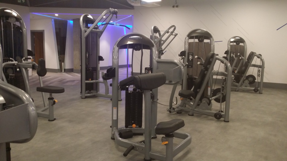 Nowoczesność w klubie fitness - foto