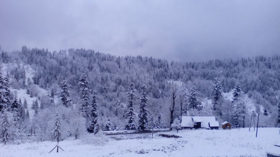 Zima wróciła w Beskidy - foto