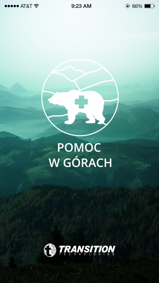 Szybka pomoc w górach - foto