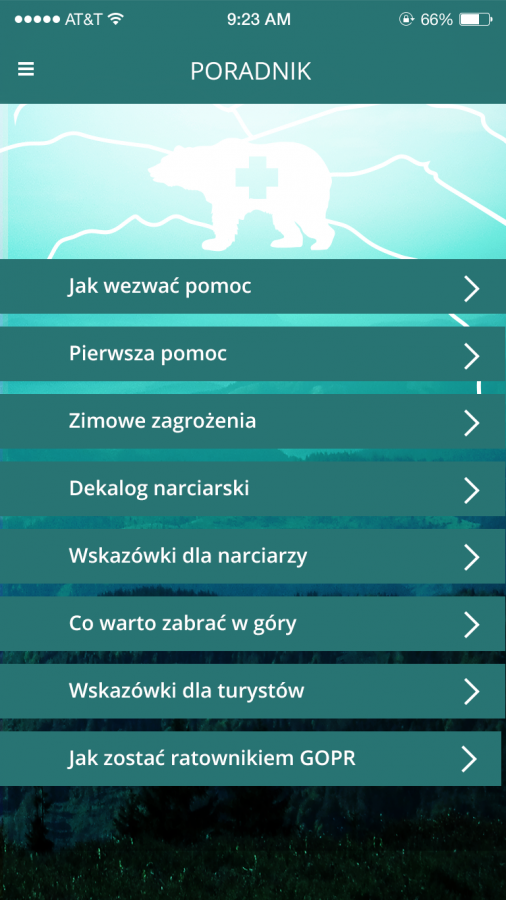 Szybka pomoc w górach - foto