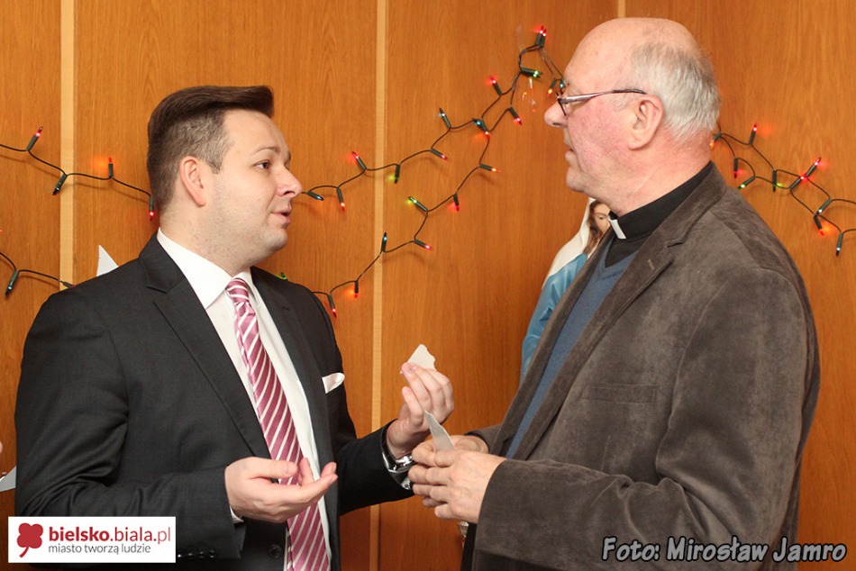 Z opłatkiem w Białej Krakowskiej - foto