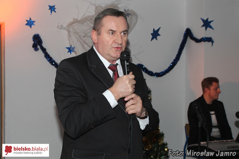 Opłatek mieszkańców z prezydentem - foto