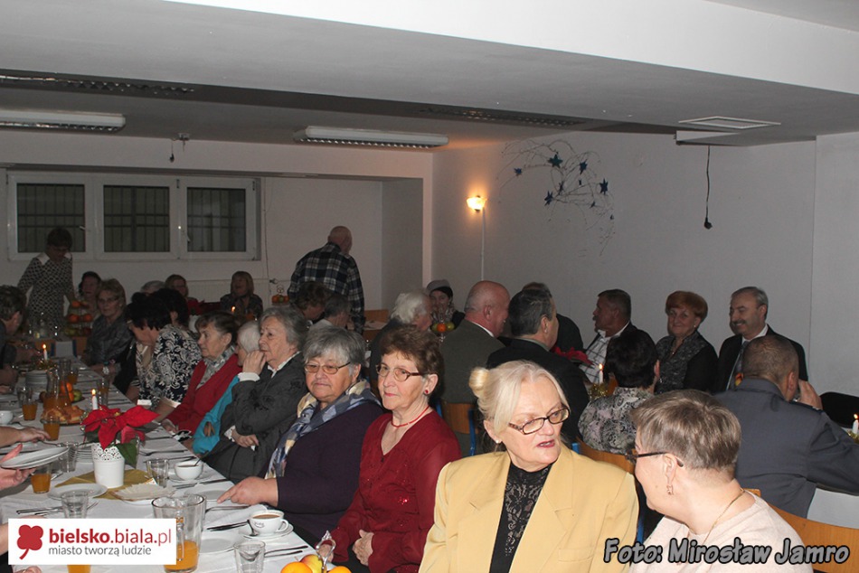 Opłatek mieszkańców z prezydentem - foto
