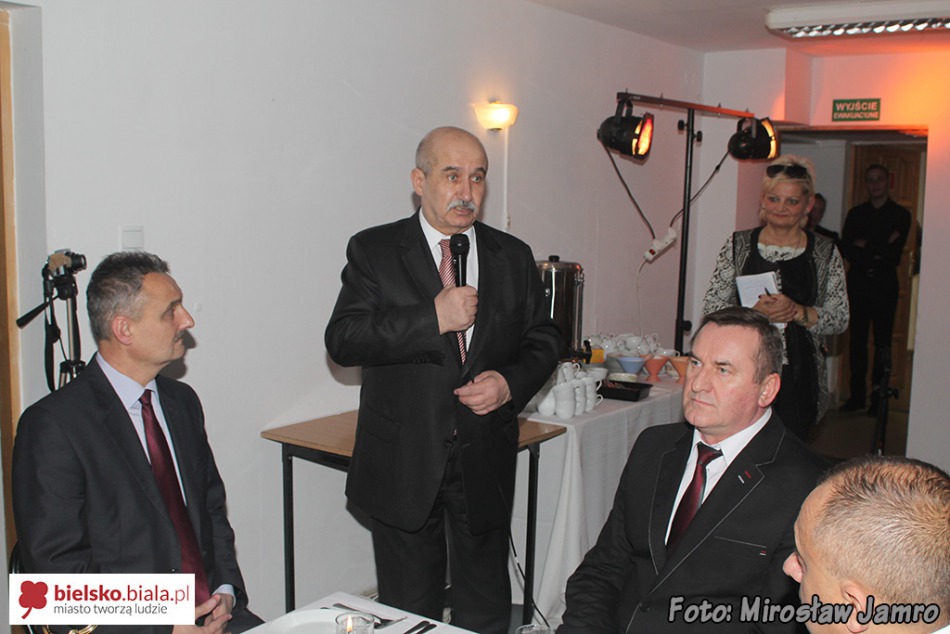 Opłatek mieszkańców z prezydentem - foto