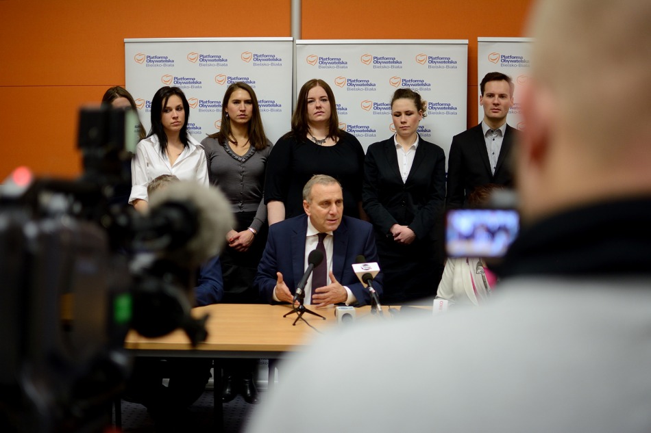 Gorzkie słowa Grzegorza Schetyny - foto