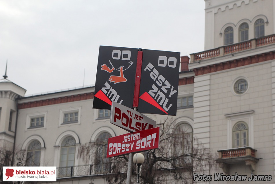 Protest w obronie mediów