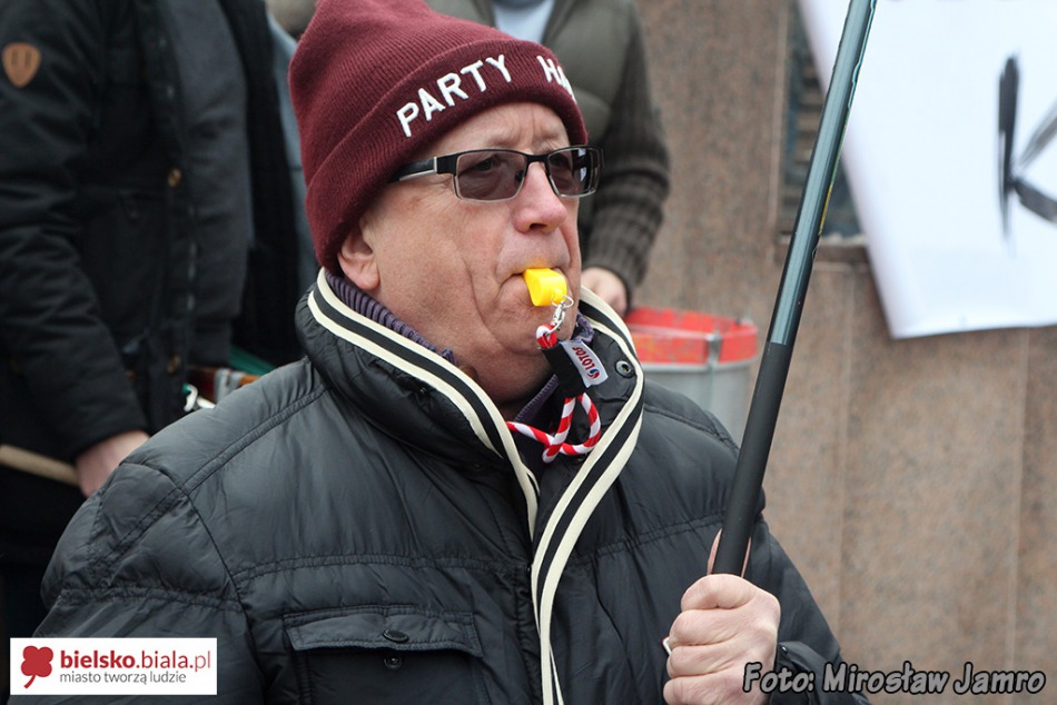 Protest w obronie mediów