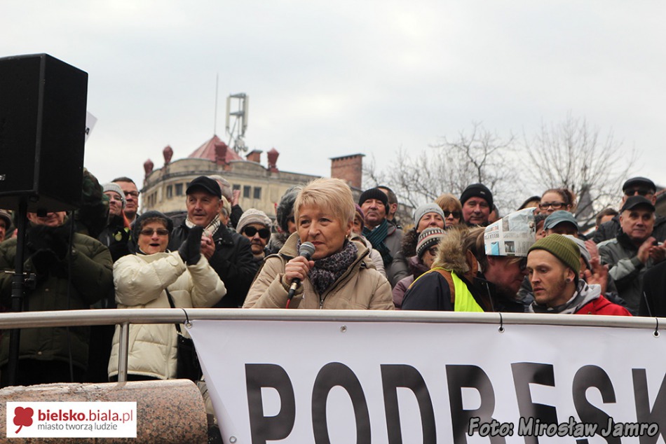 Protest w obronie mediów