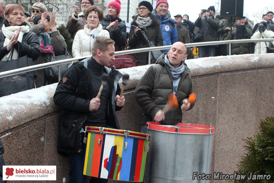 Protest w obronie mediów