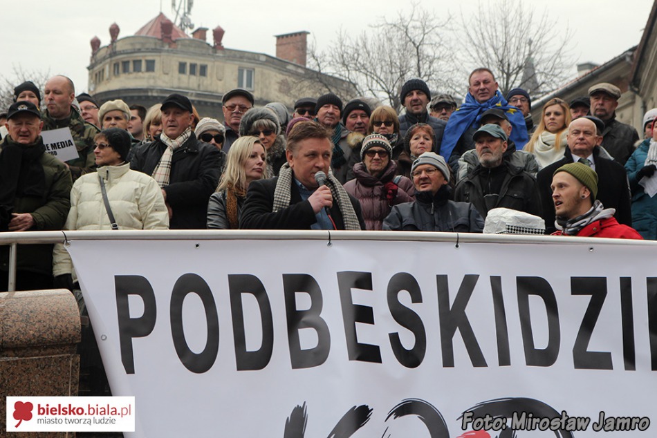 Protest w obronie mediów