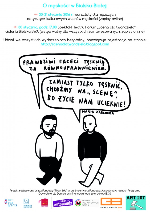 O męskości w Bielsku-Białej