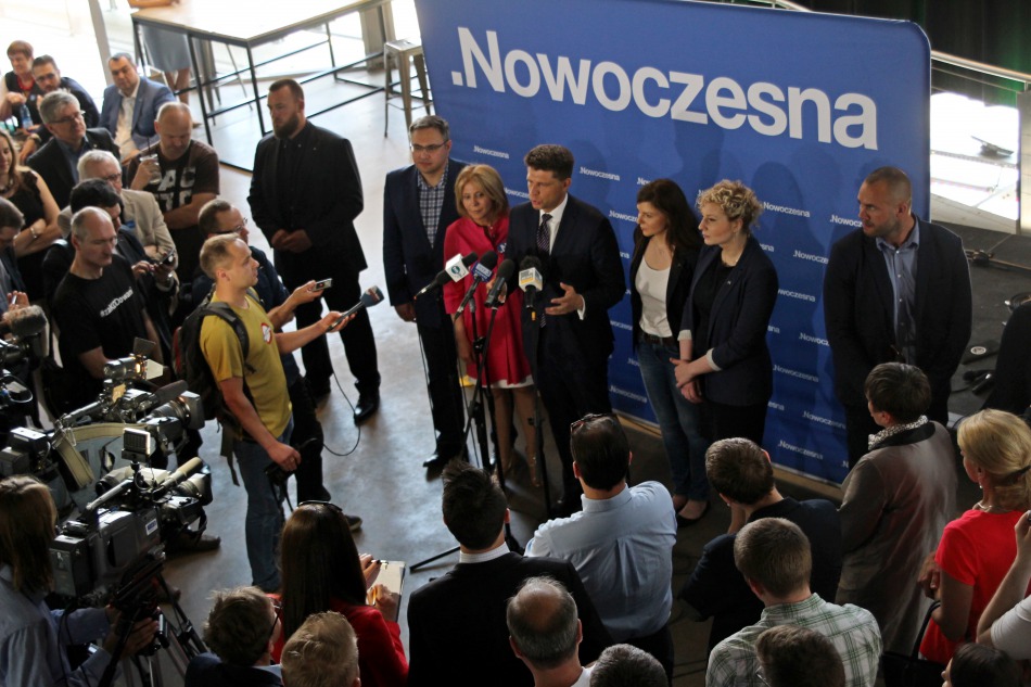 Ryszard Petru mierzy wysoko - foto
