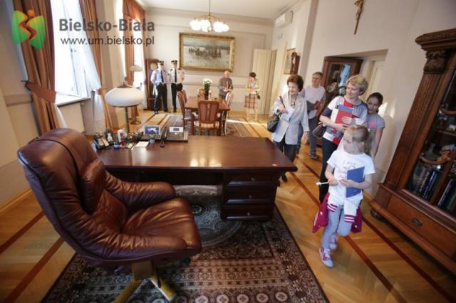 Prezydent pozował do zdjęć - foto