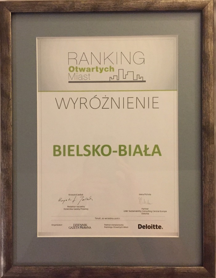 Bielsko-Biała miastem inteligentnym