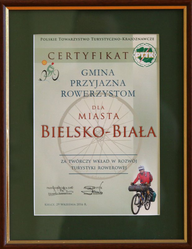 Nagroda dla miasta przyjaznego rowerzystom