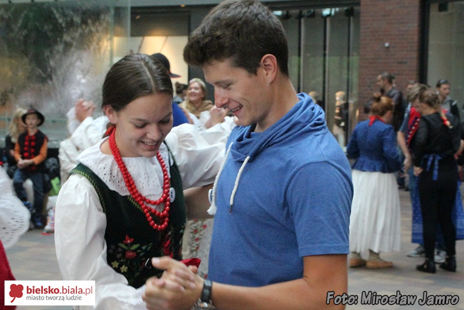 Taniec pingwina w galerii - foto
