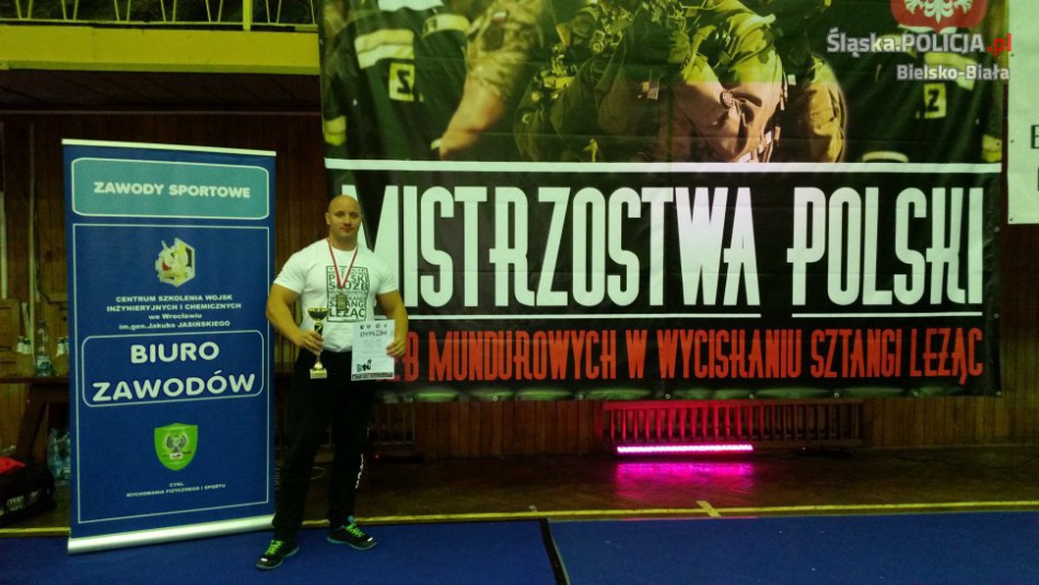 Siłacz z Bielska-Białej na podium - foto