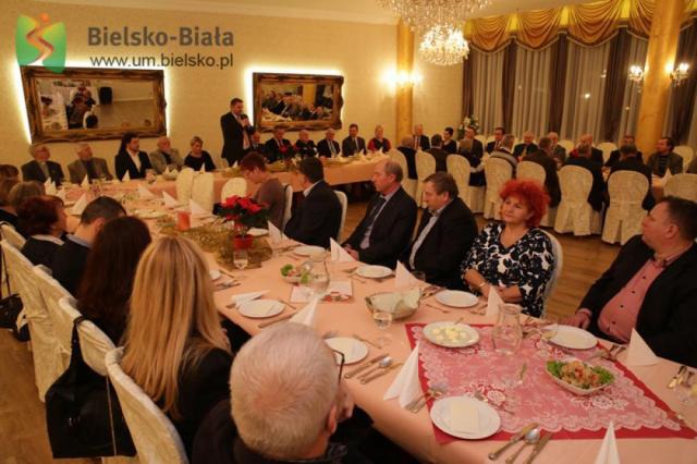 Opłatek z olimpijczykami - foto