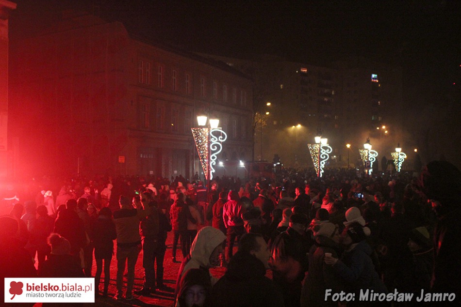 Sylwester na placu Ratuszowym - foto