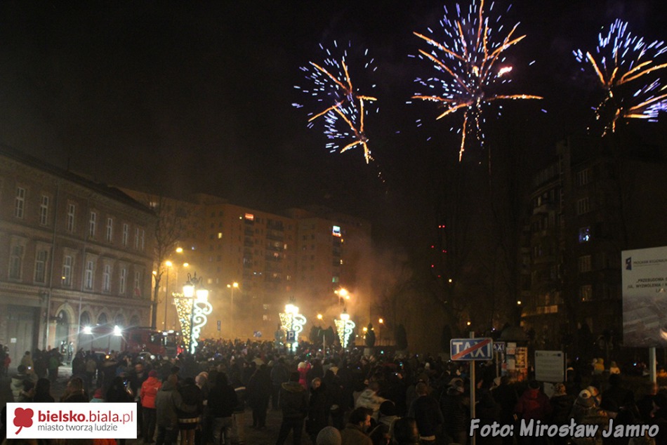 Sylwester na placu Ratuszowym - foto