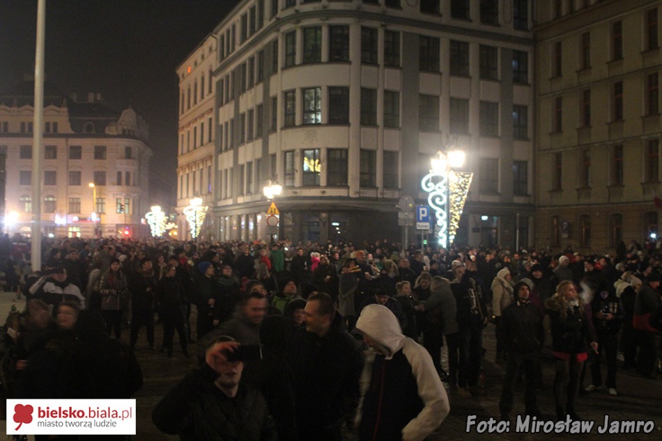 Sylwester na placu Ratuszowym - foto