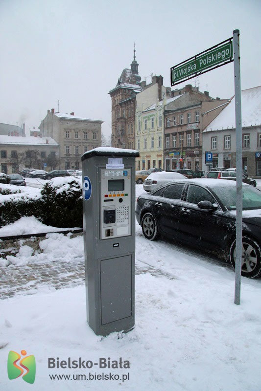 Parkomat wspomaga inkasenta - foto