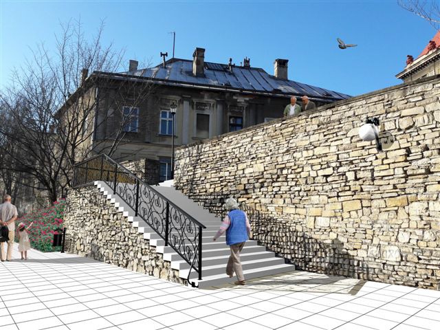 Wzgórze zamkowe do remontu
