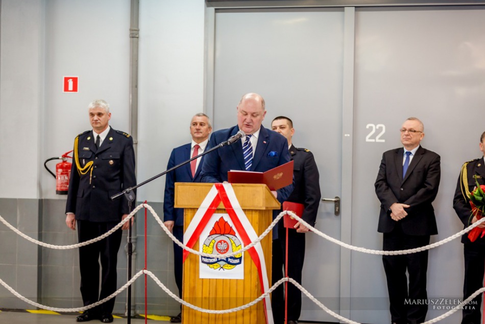 Nowy szef bielskich strażaków - foto