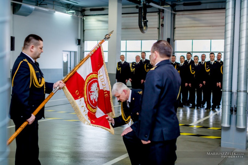 Nowy szef bielskich strażaków - foto