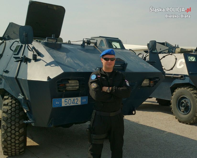 Bielscy policjanci w misji specjalnej - foto