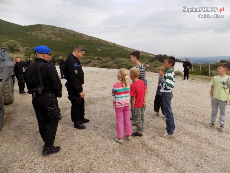 Bielscy policjanci w misji specjalnej - foto