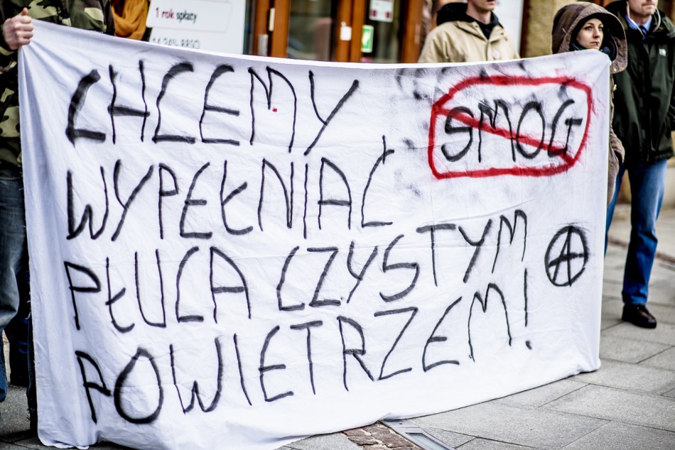 Wspólnie rozwiali smog - foto