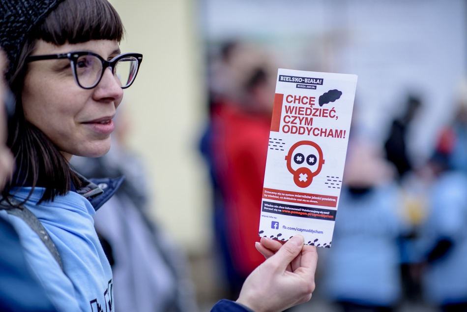 Wspólnie rozwiali smog - foto