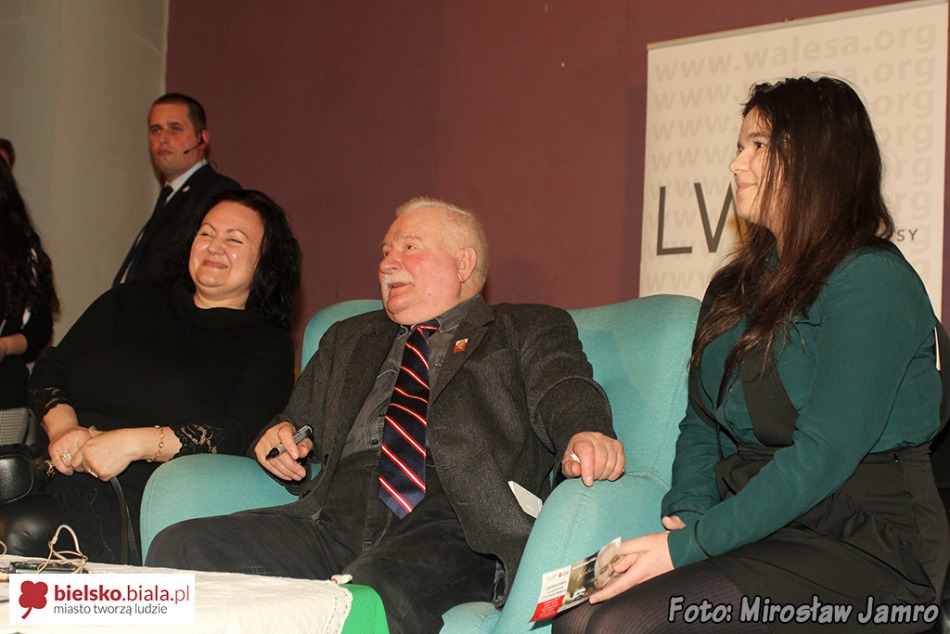 Godzina szczerości z Lechem Wałęsą - foto