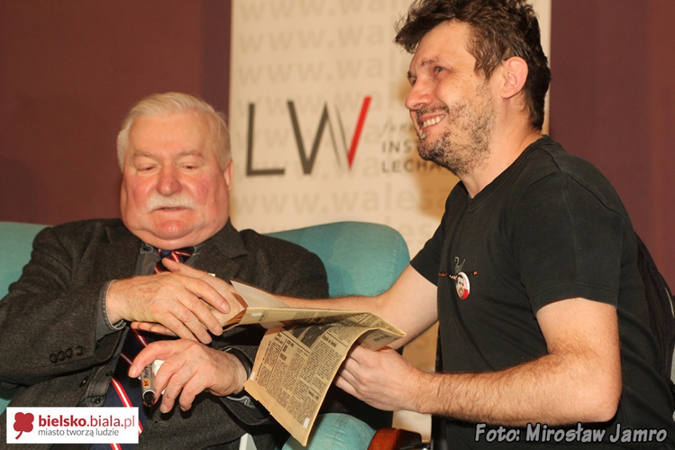 Godzina szczerości z Lechem Wałęsą - foto