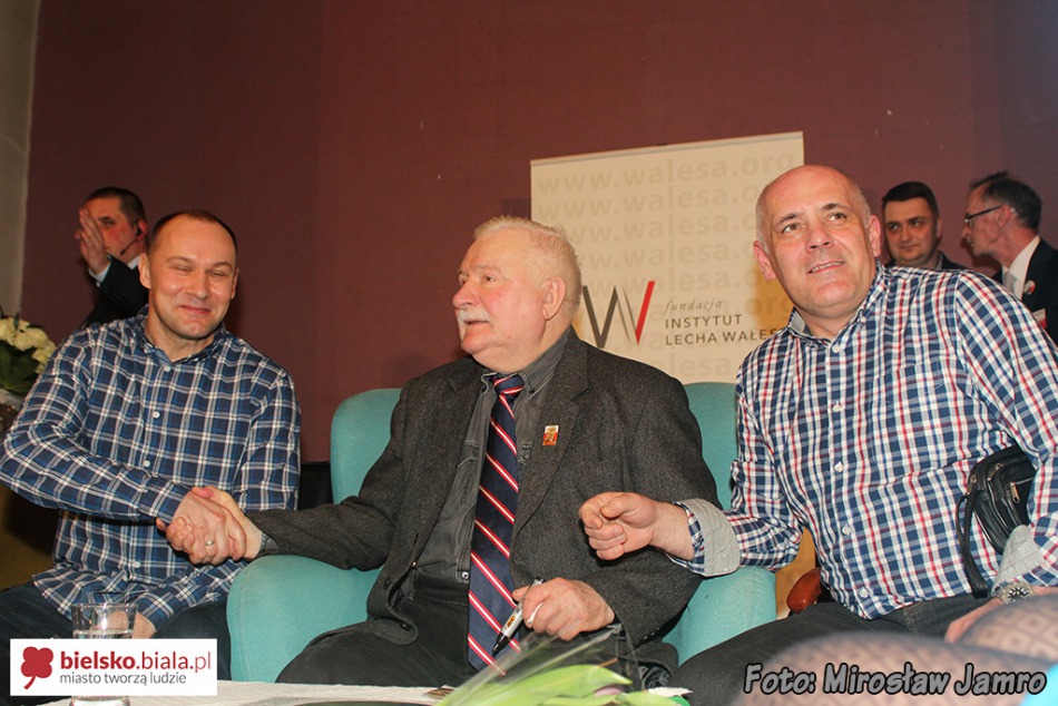 Godzina szczerości z Lechem Wałęsą - foto