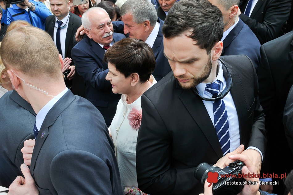 Beata Szydło w Bielsku-Białej - foto