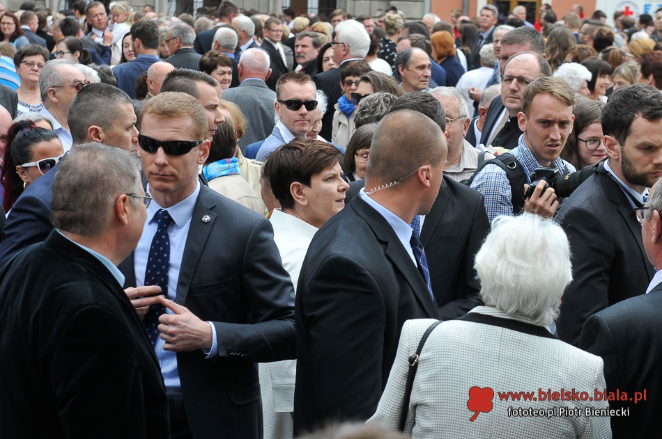 Beata Szydło w Bielsku-Białej - foto