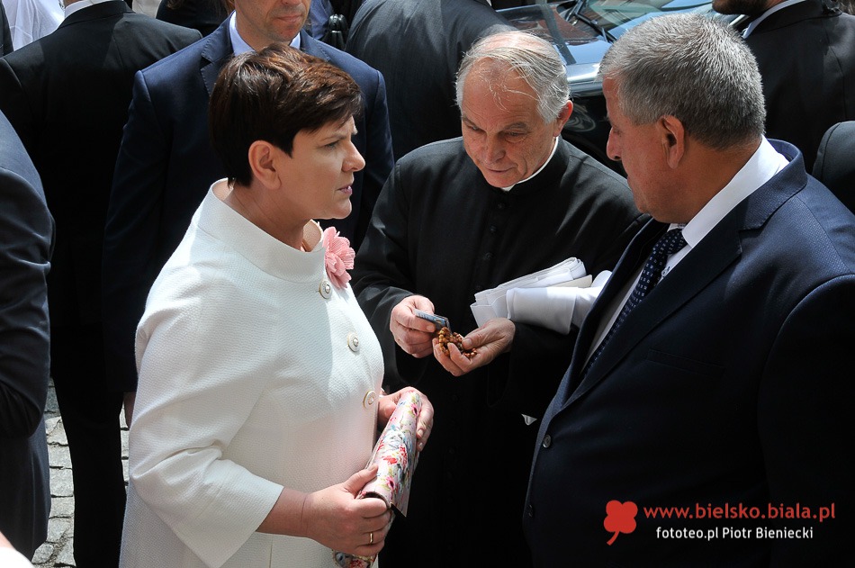 Beata Szydło w Bielsku-Białej - foto
