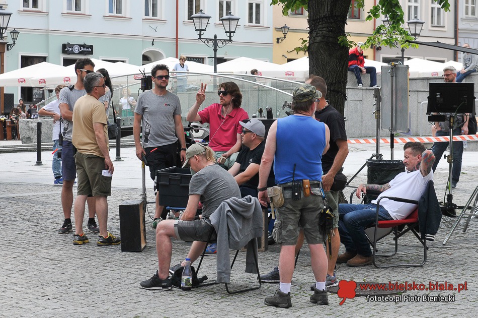 Kręcą spot na bielskiej starówce - foto