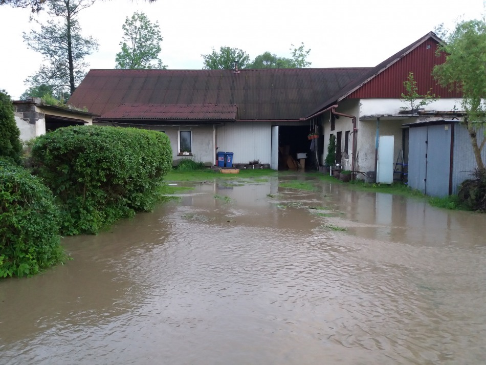 Wielka woda w Komorowicach
