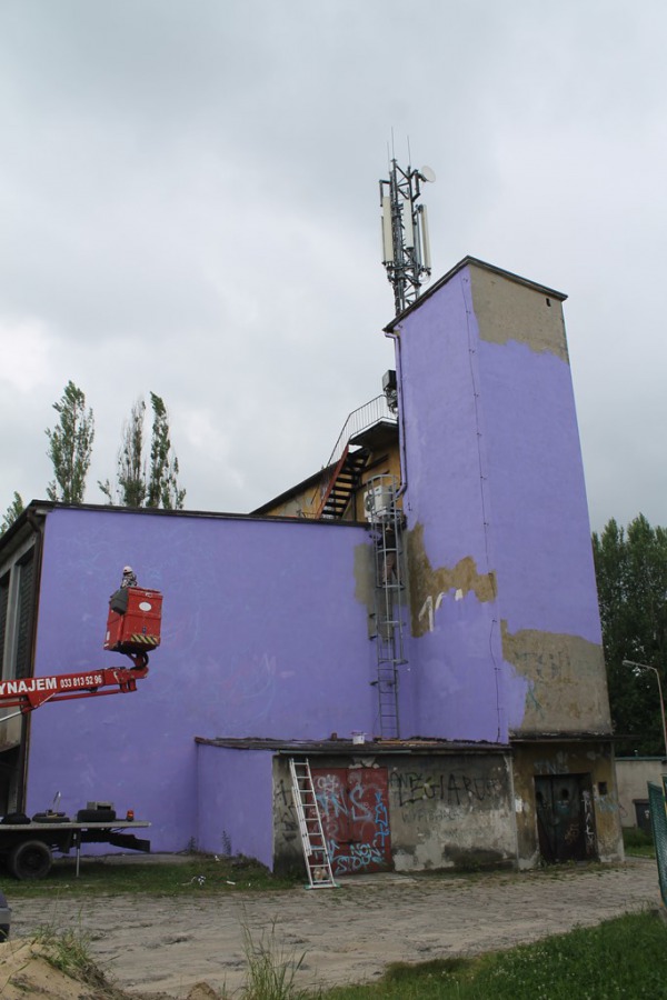Hiszpanie malują nam nowy mural - foto