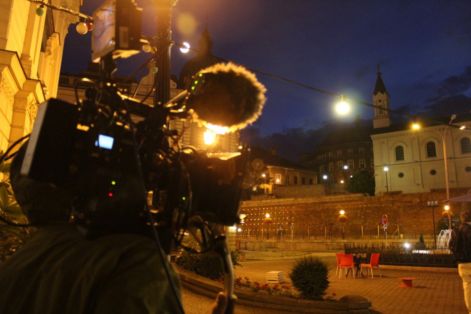 Kręcili film na bielskich ulicach - galeria
